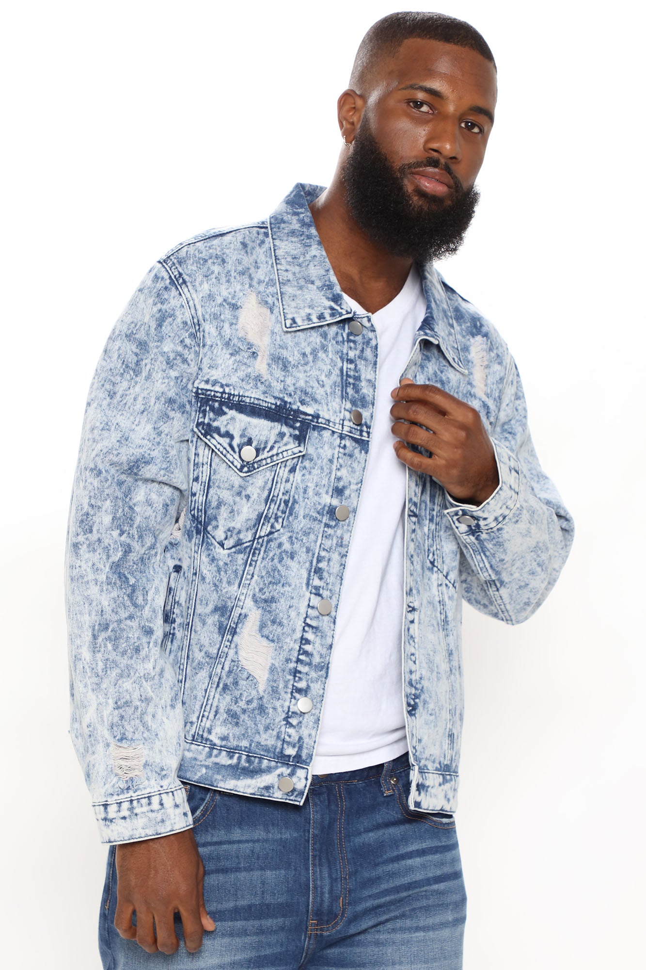 Acid wash jean jacket mens hotsell