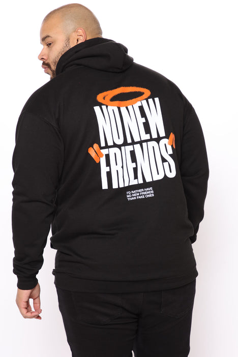 No new friends hoodie clearance