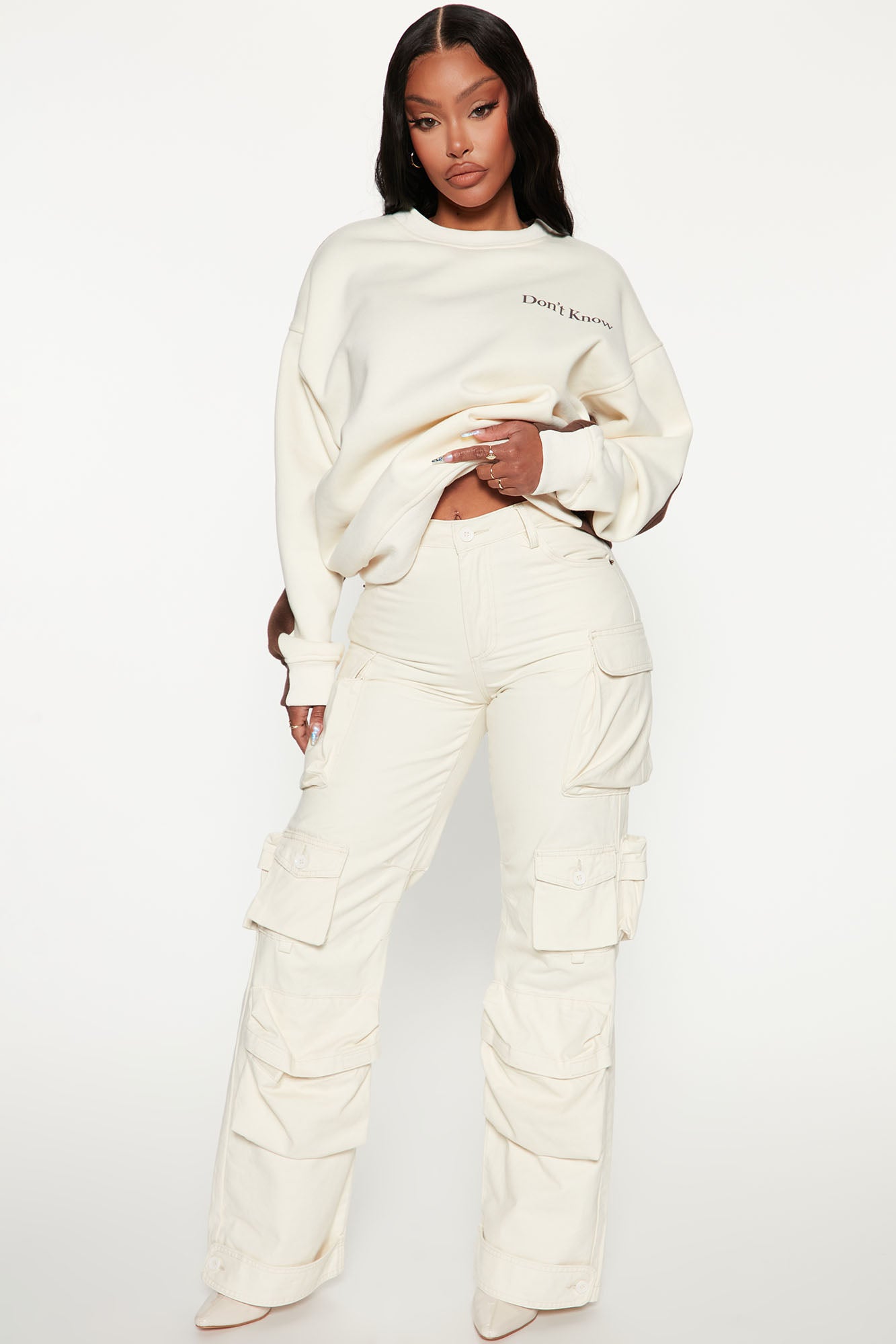 Style White Cargo Pants, White Cargo Pants Women