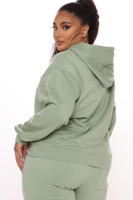 Stole Your Boyfriend's Oversized Hoodie - Sage | Fashion Nova, Knit Tops |  Fashion Nova