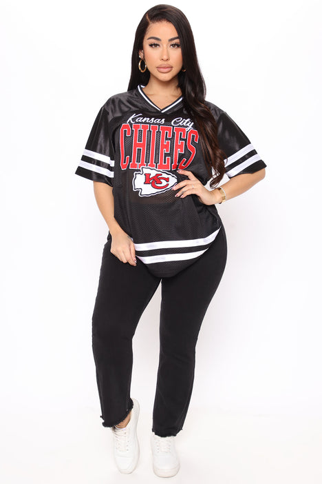 NFL Kansas City Chiefs Jersey Top Black