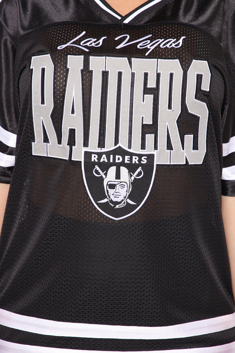 NFL Raiders Jersey Tee - Grey/combo, Fashion Nova, Screens Tops and  Bottoms