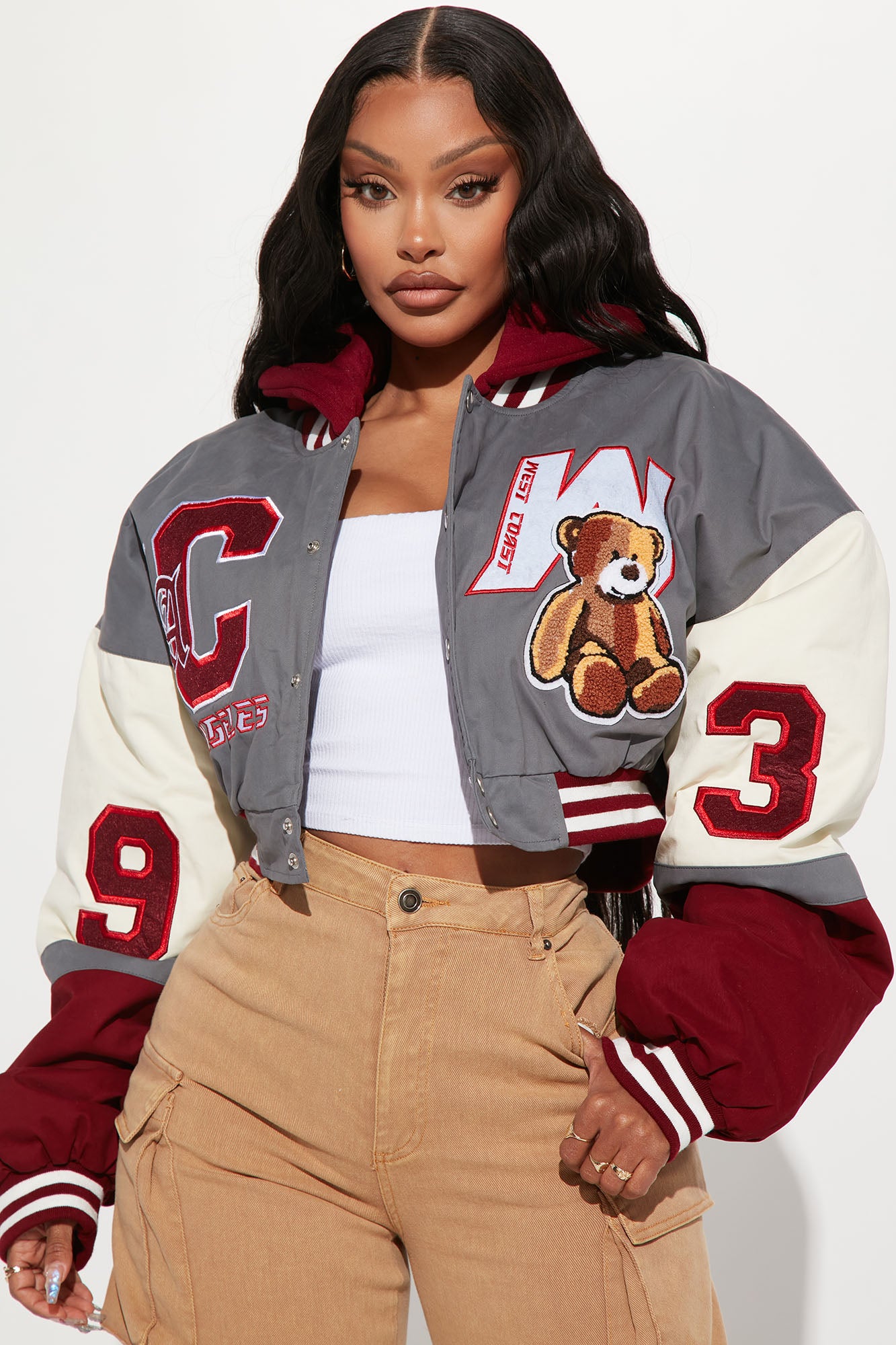 Oversized Monogram Teddy Bomber Jacket - Ready-to-Wear 1AC0V5