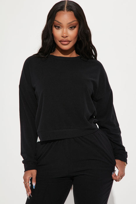 Always Low Key Jogger Set Black