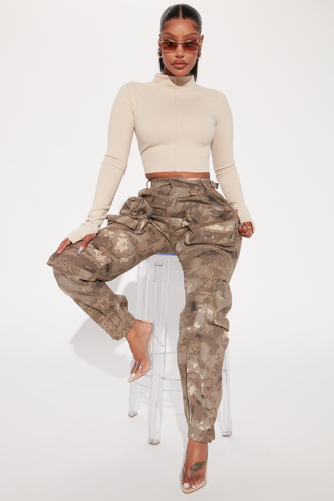 Fashion nova sales camo joggers