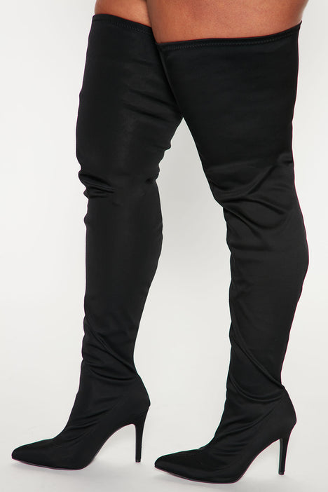 Fashion nova pretty in thigh high boots shop
