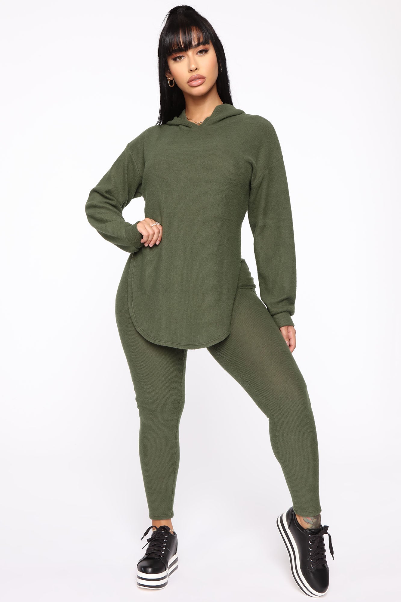 Legging and sweatshirt on sale set