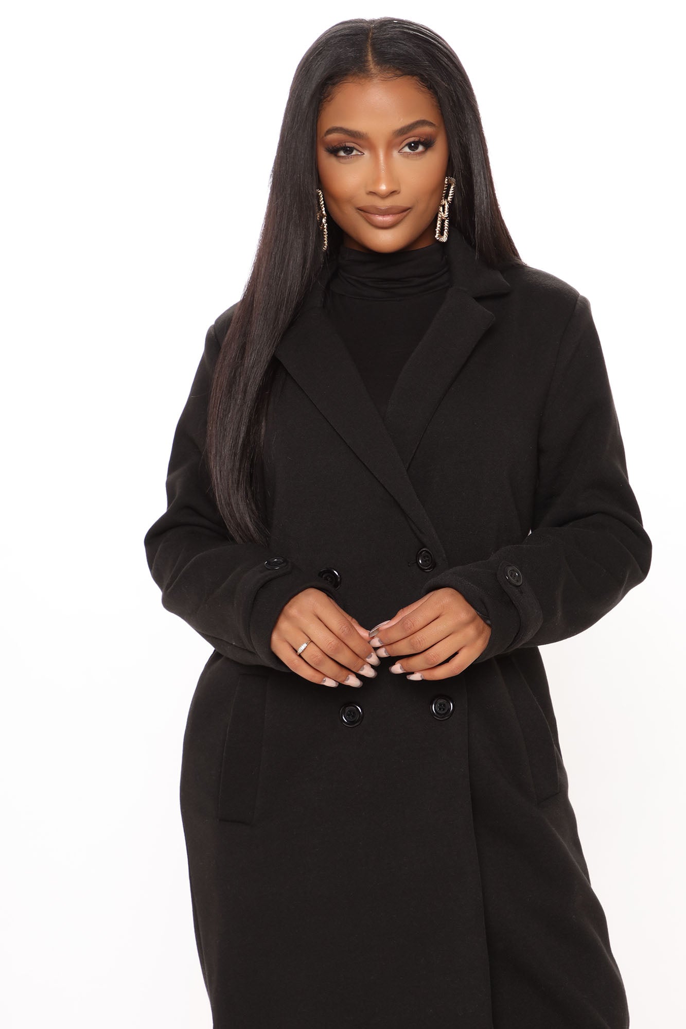 All Business Baby Coat Black Fashion Nova Jackets Coats