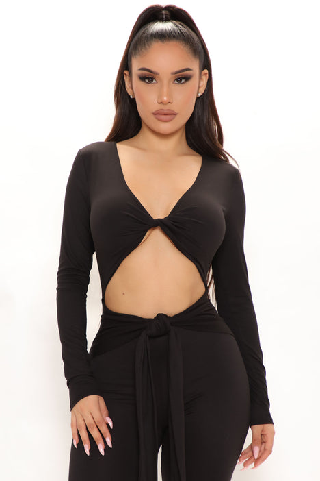 Fashion nova casual jumpsuit top