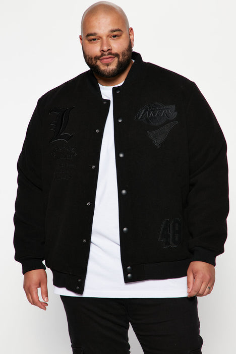 Warriors Out Varsity Jacket - Black, Fashion Nova, Mens Jackets