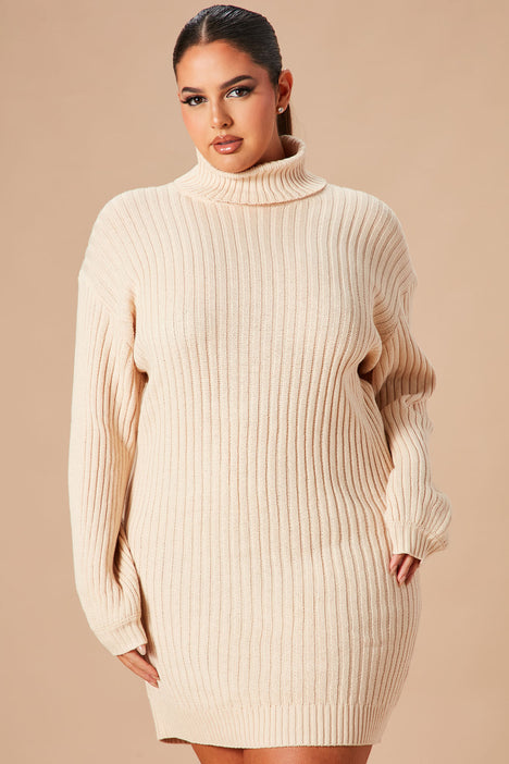 Oversized sweater dress fashion nova best sale