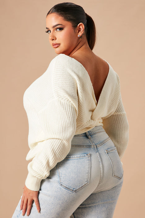 Falls Favorite Girl Sweater II Ivory Fashion Nova Sweaters