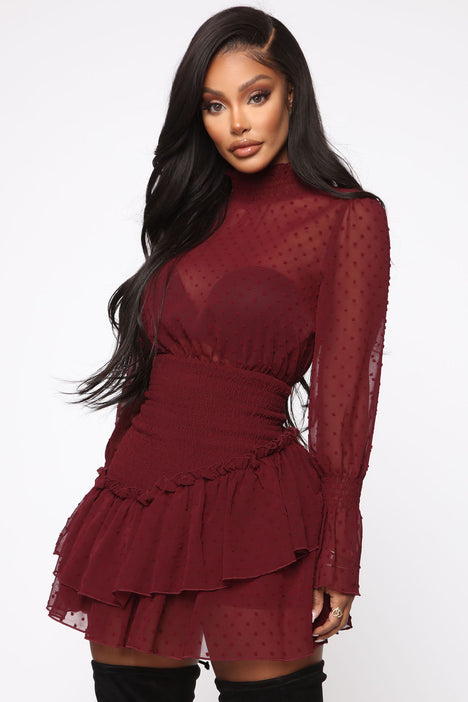 Sweet like best sale me ruffle dress