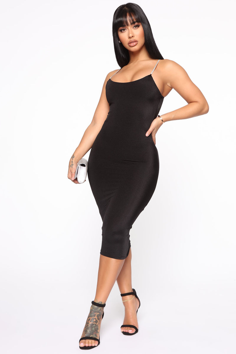 Rising Above Midi Dress - Black | Fashion Nova, Dresses | Fashion Nova