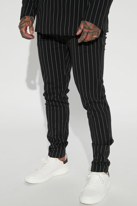 Fashion nova striped pants discount