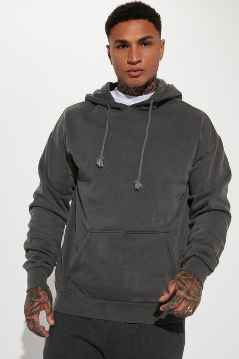 Tyson Vintage Wash Hoodie Black