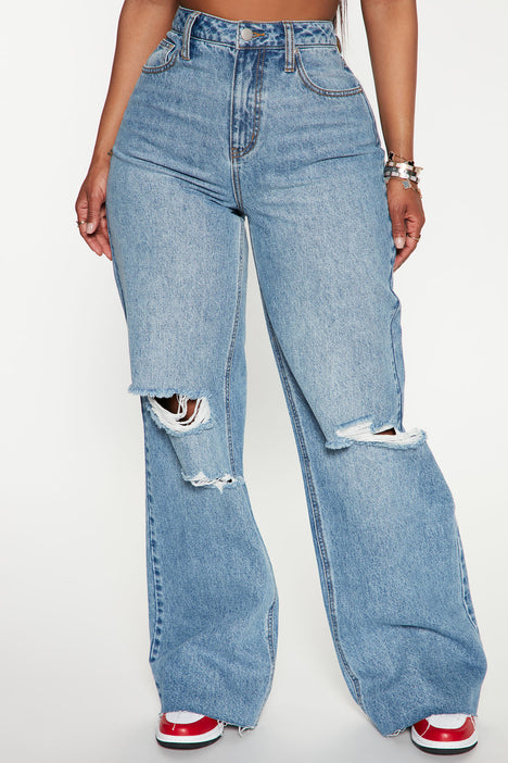 Tough Girls With Ripped Jeans
