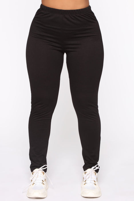 Plus Size Charcoal Grey Giselle Essential Athleisure Legging