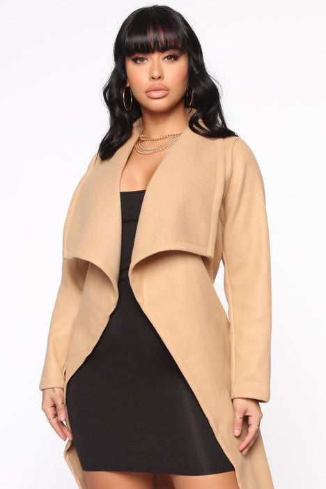 Fashion nova shop trench coat dress