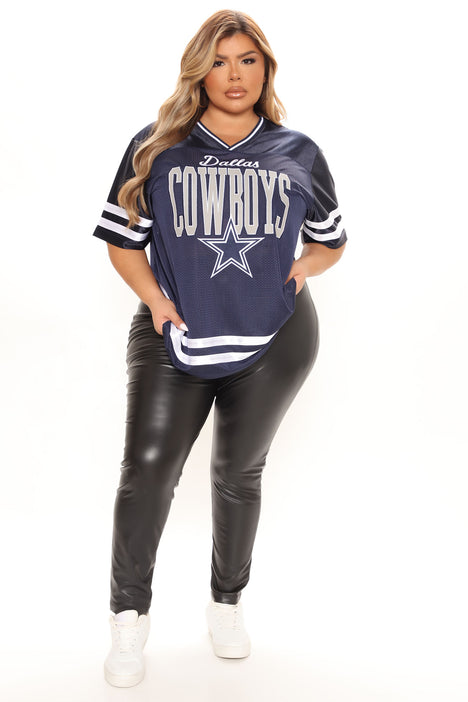 Plus size dallas shop cowboys jersey dress
