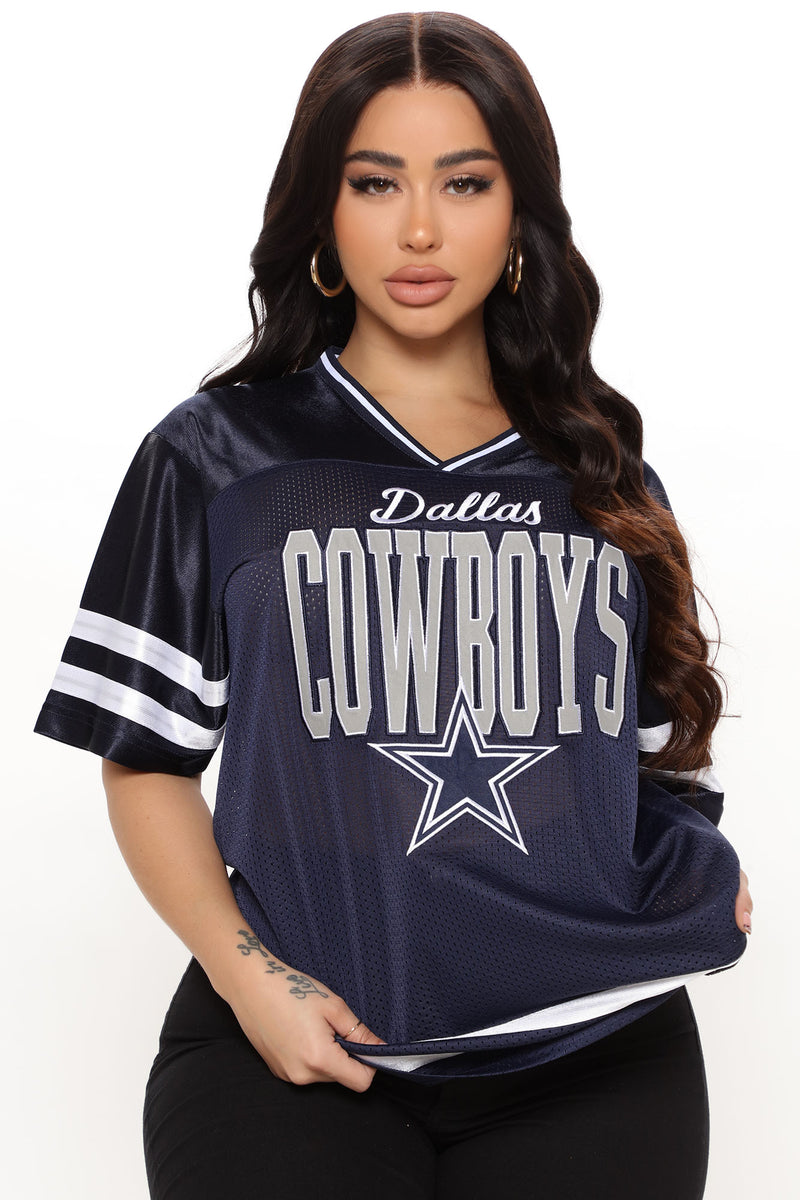 NFL Ain't No Rookie Cowboys Mesh Top - Navy | Fashion Nova, Screens ...