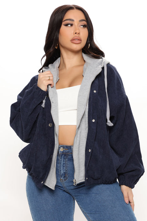 Fashion nova corduroy jacket top