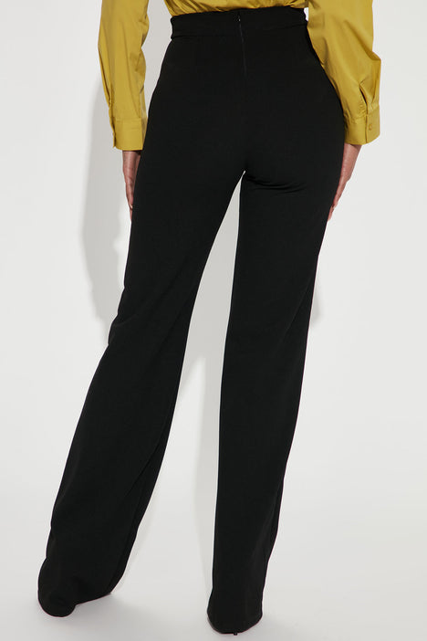 Buy CODE by Lifestyle Black High Rise Pants for Women Online @ Tata CLiQ