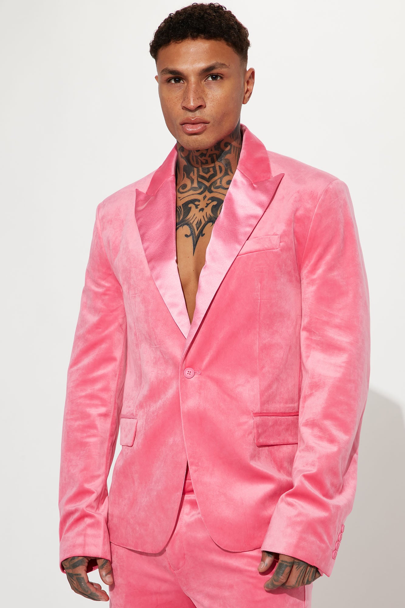 Pink store formal jacket