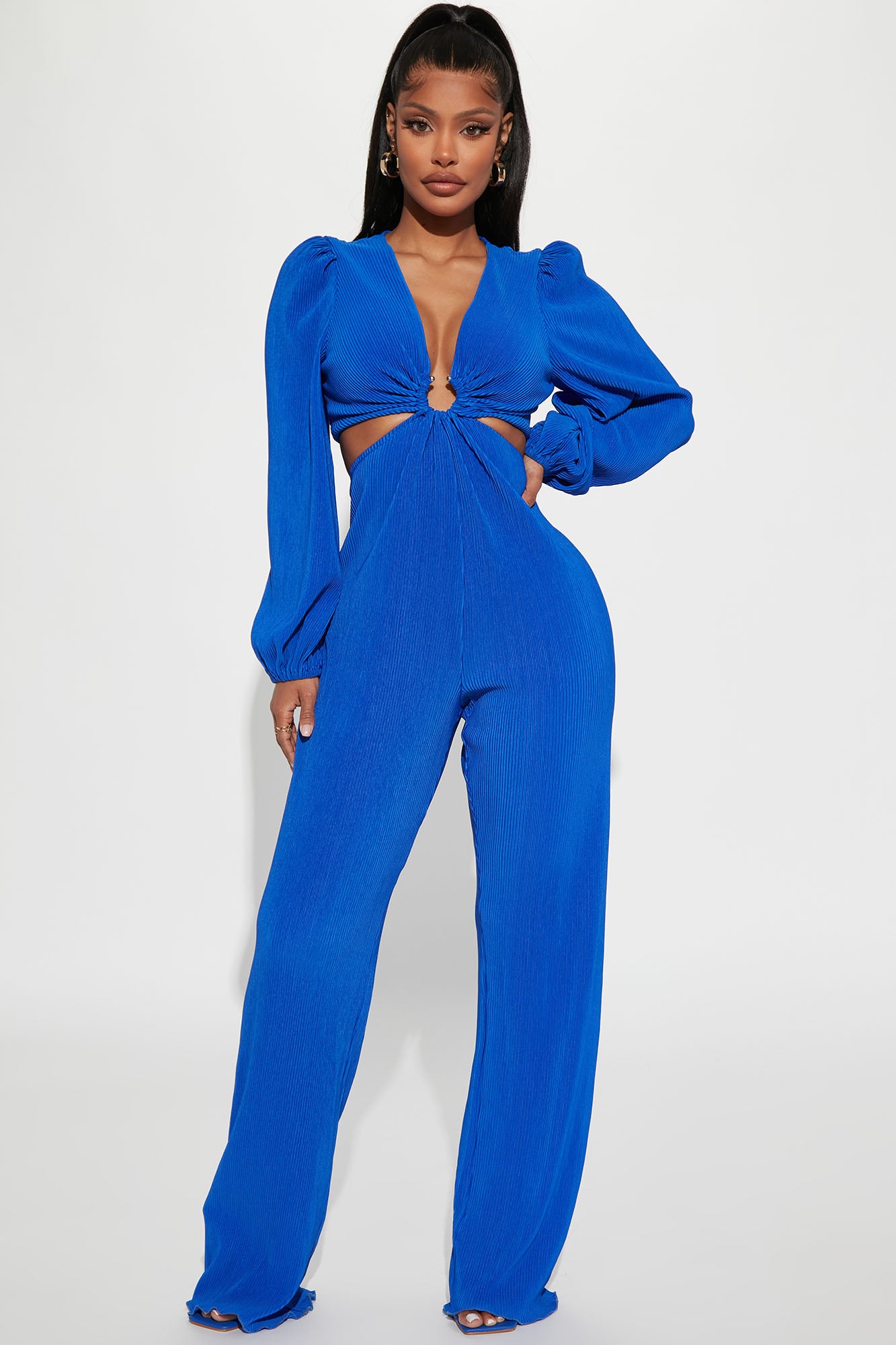 Always On My Mind Jumpsuit Royal