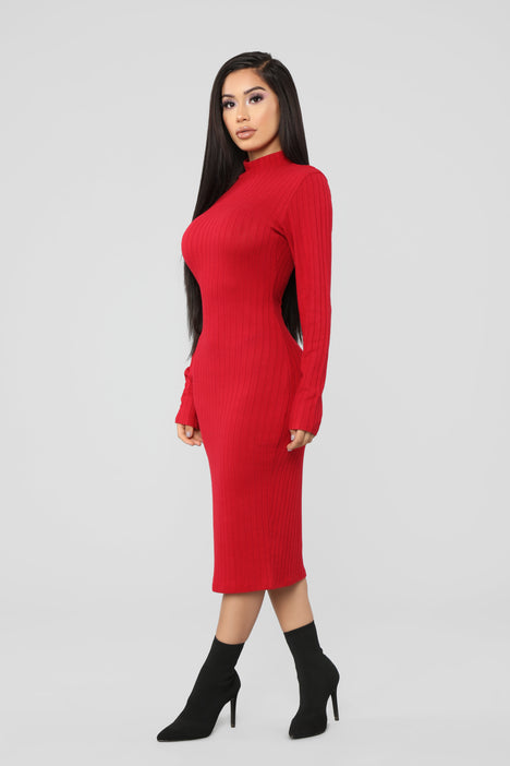 Turtleneck dress fashion nova online