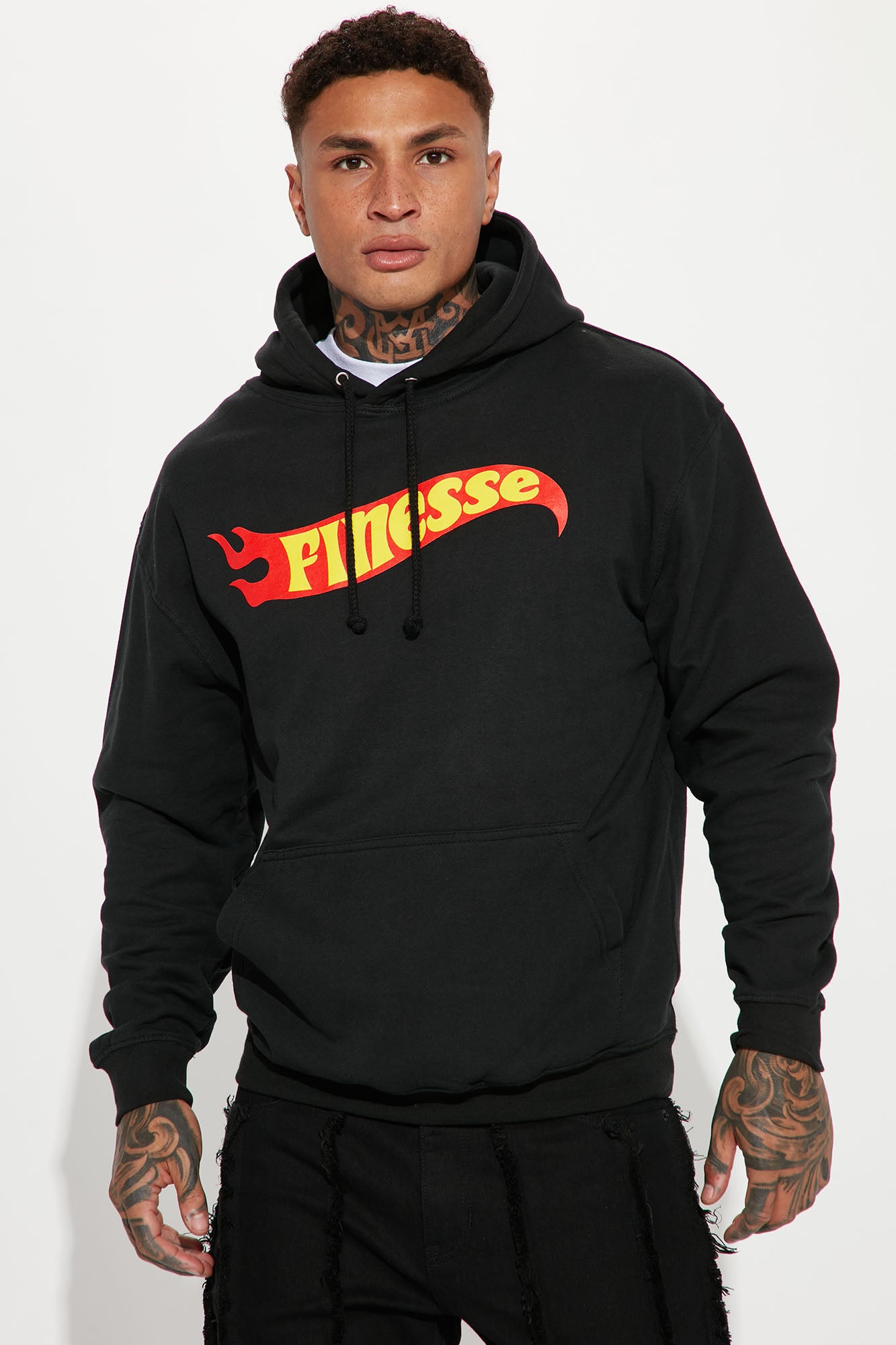 Finesse Race Hoodie Black