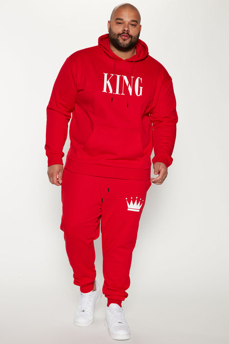 King hoodie red 2025