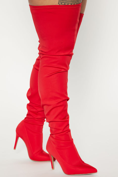 Thigh high boots size 10 clearance