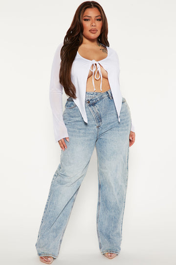 Fashion nova plus size jeans on sale