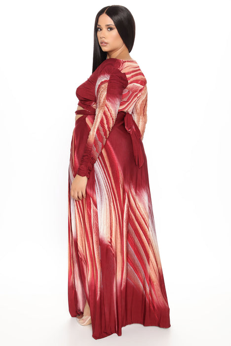 Girl on fire online maxi dress
