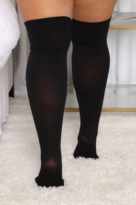 Thigh on sale highs black