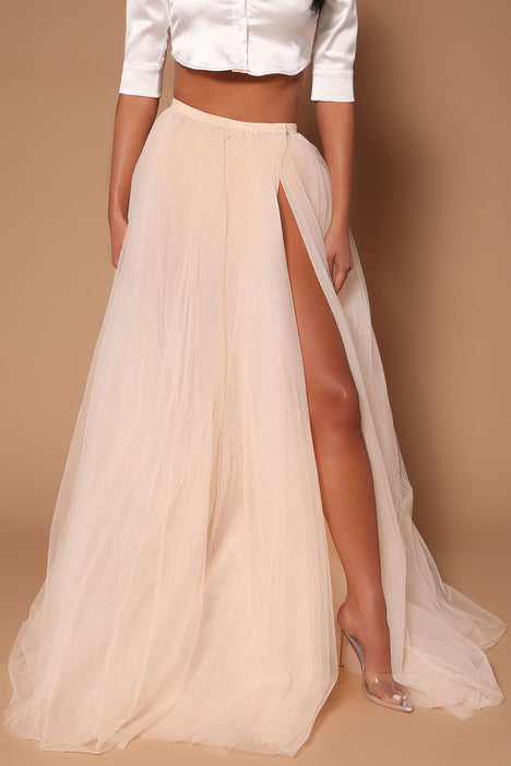 Tulle maxi skirt outlet 00