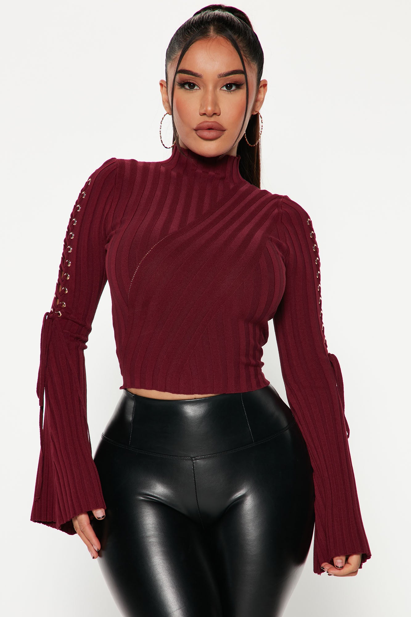 Next to me 2025 mock neck sweater