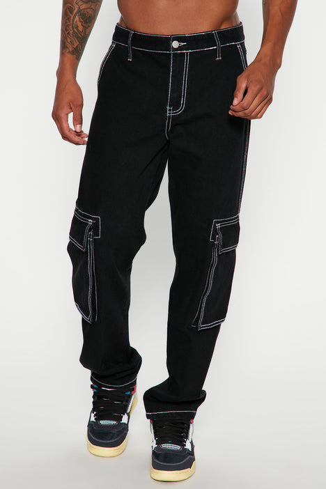 Dickies X UO Carpenter Contrast-Stitching Trousers | Mens fashion casual  outfits, Black cargo pants, Dickies cargo pants