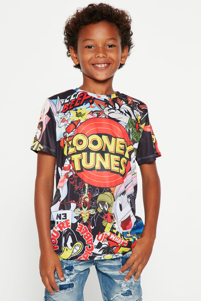 Fashion Looney & Red/combo Mini | Nova, T-Shirts | Fashion Nova - Kids Tops Tee Tunes