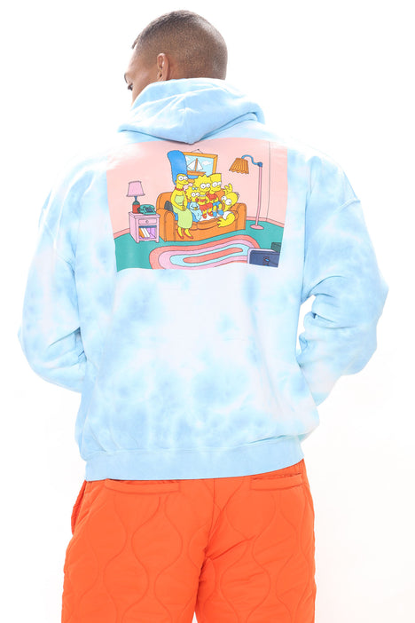 Simpsons Family Photo Tie Dye Hoodie - Blue/combo | Fashion Nova, Mens  Graphic Tees | Fashion Nova