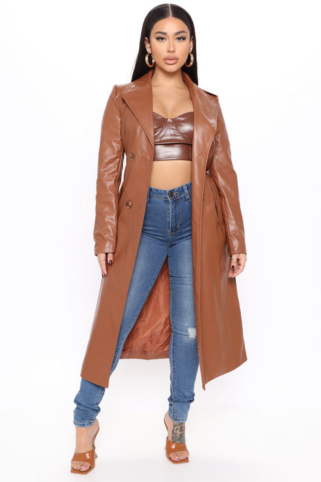 Fashion nova deals trench coat