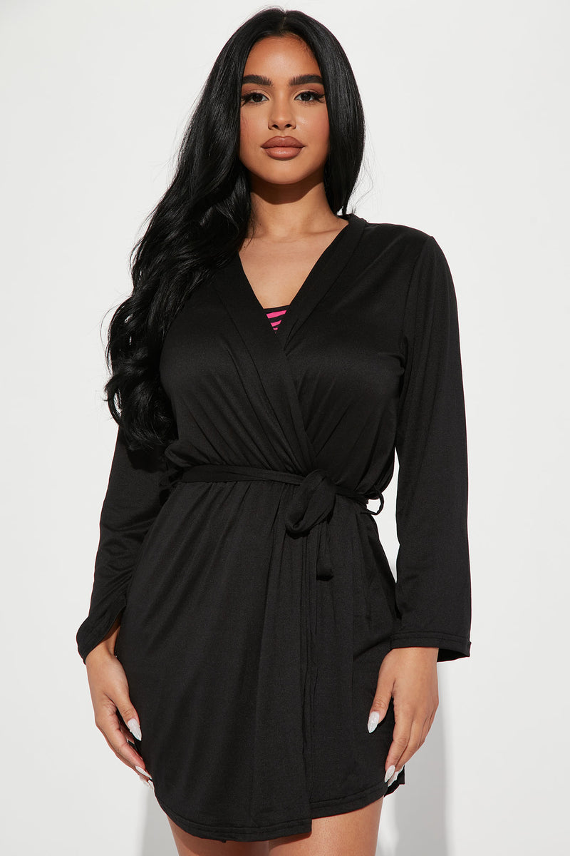Grow And Glow PJ Robe Set - Hot Pink/combo | Fashion Nova, Lingerie ...