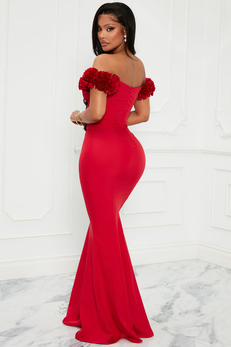 Rosie Maxi Dress Red Fashion Nova Dresses Fashion Nova