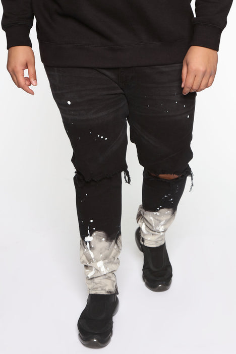 Fashion nova men black jeans discount