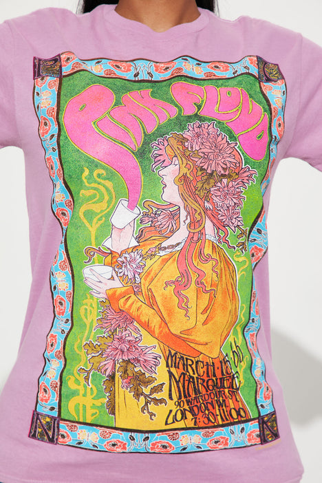 Pink Floyd In London Tee Pink