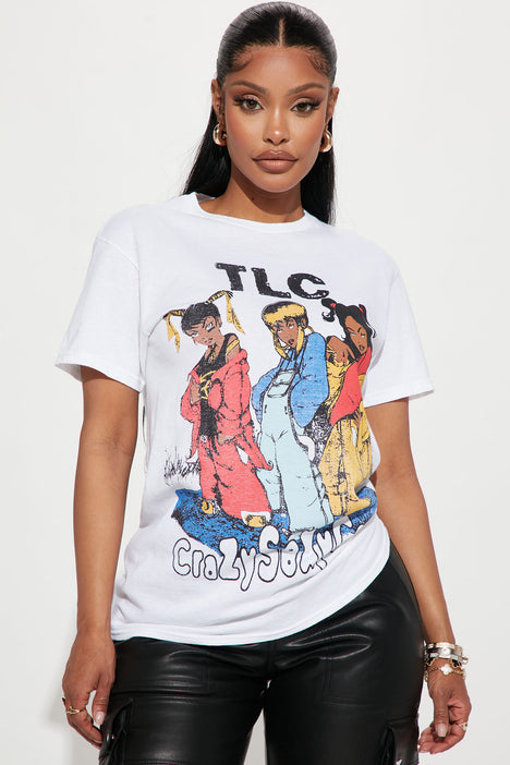 Graphic　Fashion　Bottoms　Tee　Screens　and　Tops　Off　Nova,　Cartoon　Fashion　White　TLC　Nova