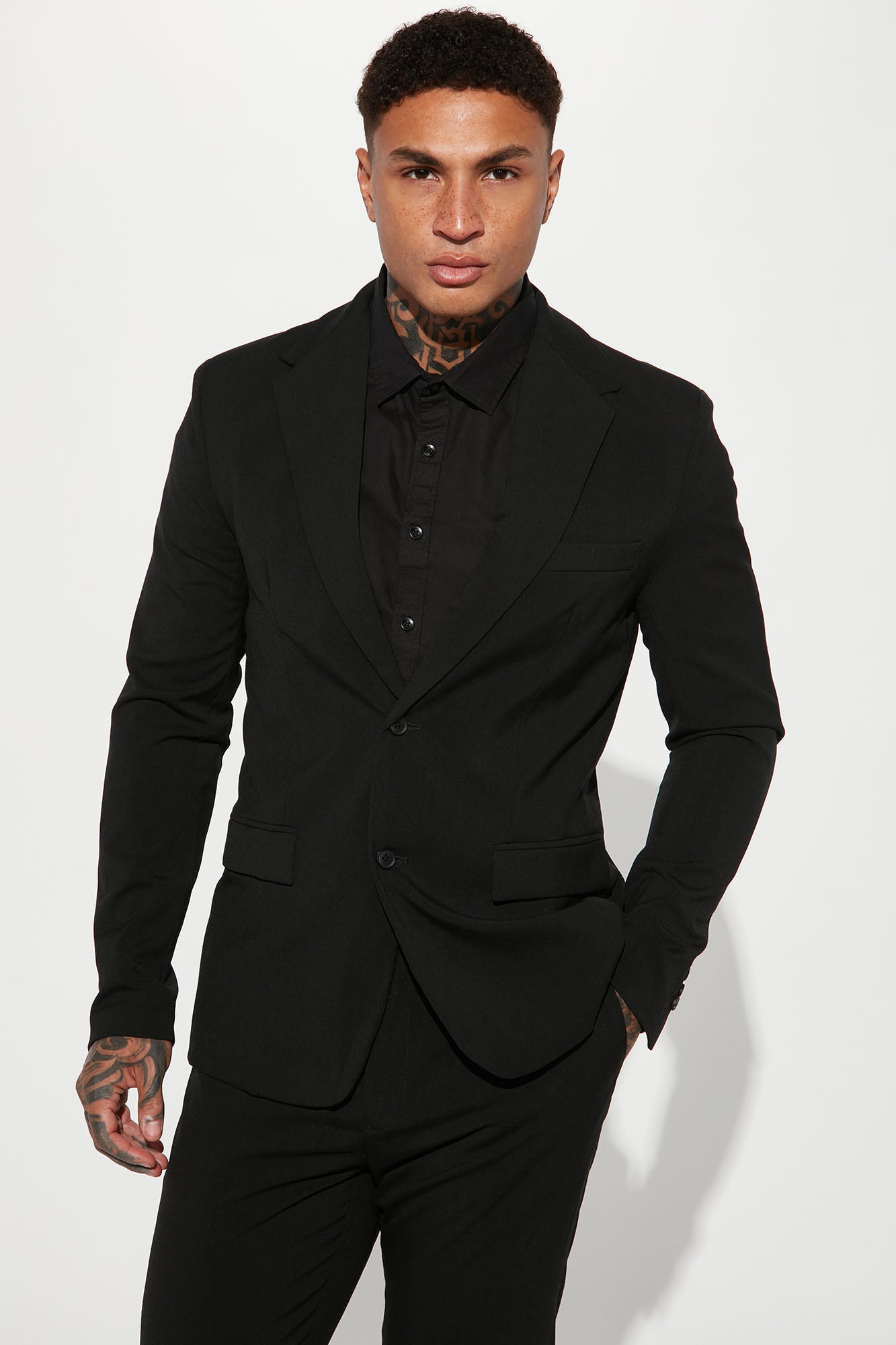 Black suit jacket for boys clearance