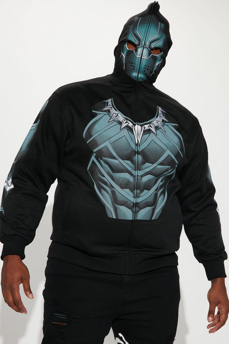 Black panther sales zip up hoodie
