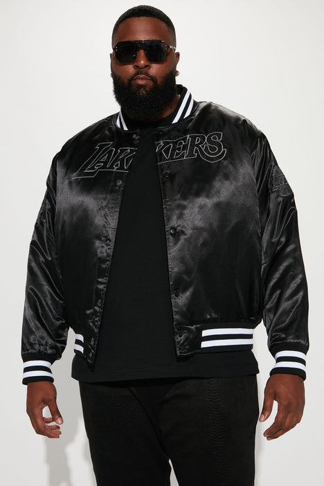Lakers Out Varsity Jacket - Black, Fashion Nova, Mens Jackets